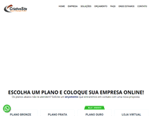 Tablet Screenshot of criativesite.com.br